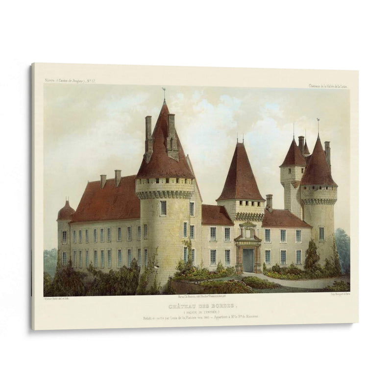 Chateaux Francés I - Victor Petit | Cuadro decorativo de Canvas Lab