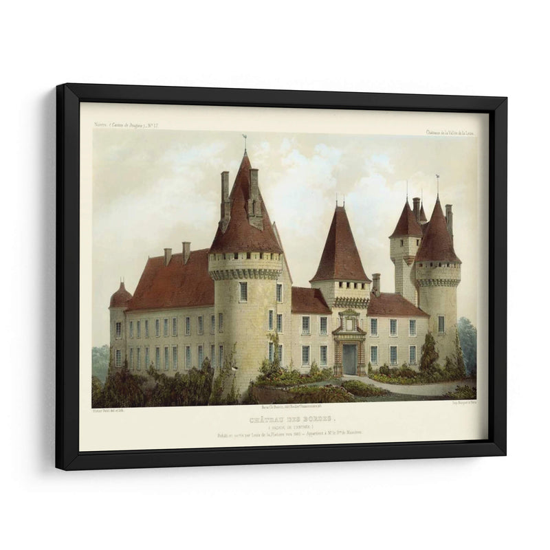 Chateaux Francés I - Victor Petit | Cuadro decorativo de Canvas Lab