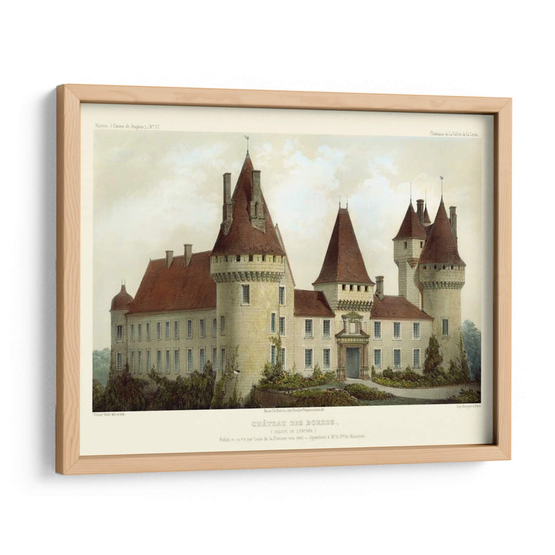 Chateaux Francés I - Victor Petit | Cuadro decorativo de Canvas Lab