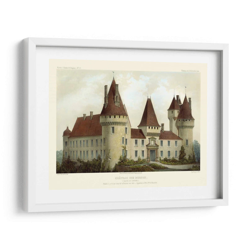 Chateaux Francés I - Victor Petit | Cuadro decorativo de Canvas Lab