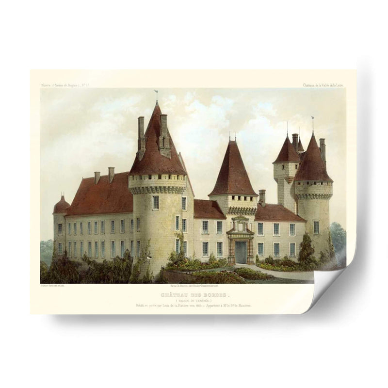 Chateaux Francés I - Victor Petit | Cuadro decorativo de Canvas Lab