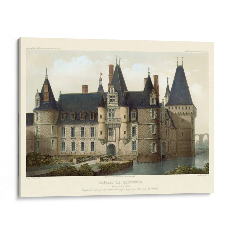 Chateaux Francés Ii - Victor Petit | Cuadro decorativo de Canvas Lab