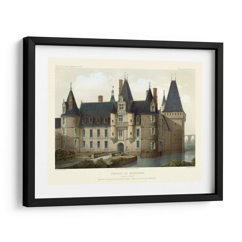 Chateaux Francés Ii - Victor Petit | Cuadro decorativo de Canvas Lab