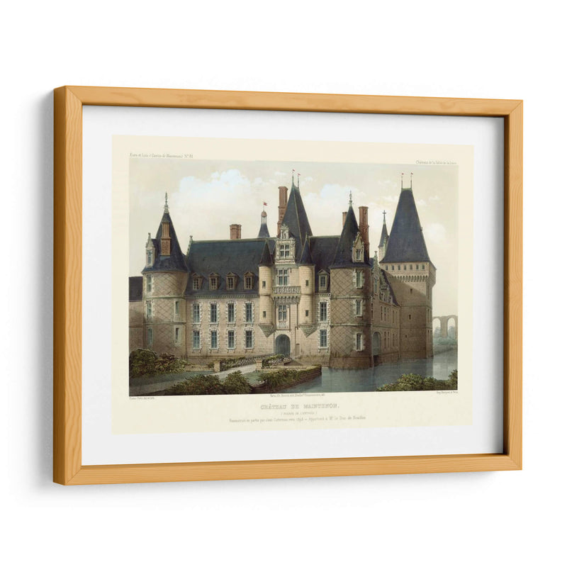 Chateaux Francés Ii - Victor Petit | Cuadro decorativo de Canvas Lab