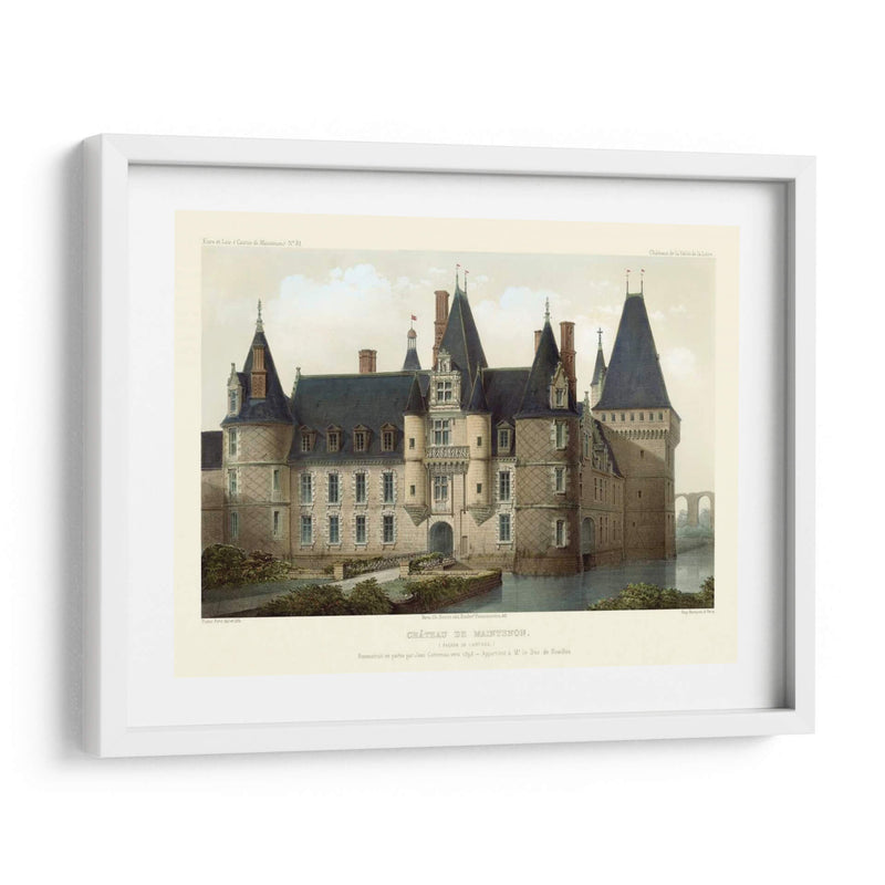 Chateaux Francés Ii - Victor Petit | Cuadro decorativo de Canvas Lab