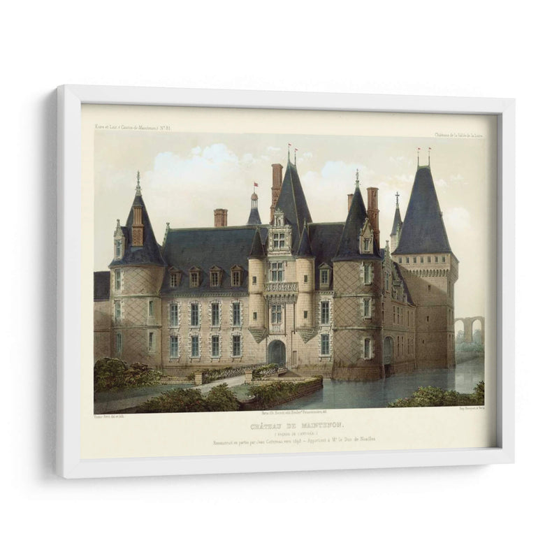 Chateaux Francés Ii - Victor Petit | Cuadro decorativo de Canvas Lab