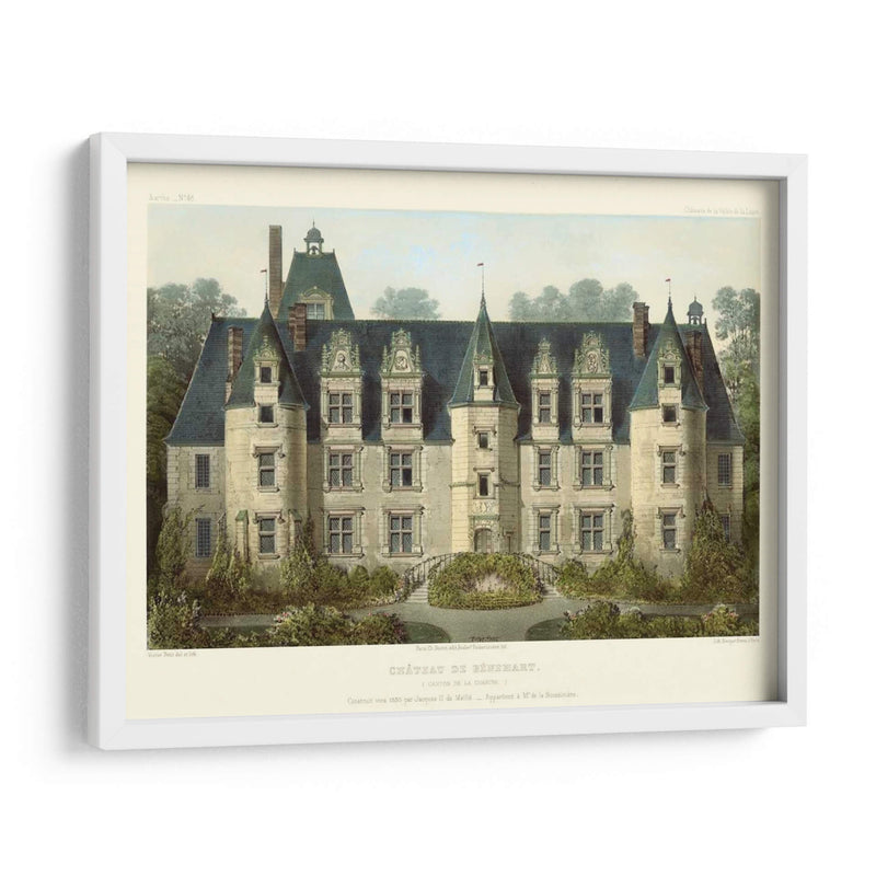 Chateaux Francés Iii - Victor Petit | Cuadro decorativo de Canvas Lab