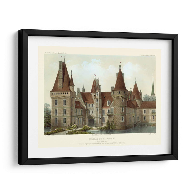 Chateaux Francés Iv - Victor Petit | Cuadro decorativo de Canvas Lab