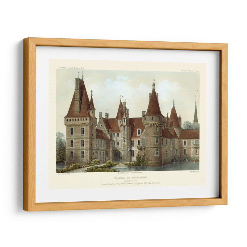 Chateaux Francés Iv - Victor Petit | Cuadro decorativo de Canvas Lab