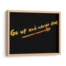 Go up and never stop | Cuadro decorativo de Canvas Lab
