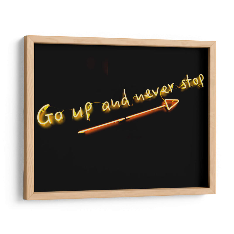 Go up and never stop | Cuadro decorativo de Canvas Lab