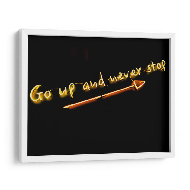 Go up and never stop | Cuadro decorativo de Canvas Lab