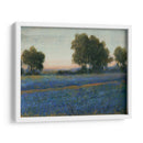 Field De Bonnet Azul Ii - Tim OToole | Cuadro decorativo de Canvas Lab