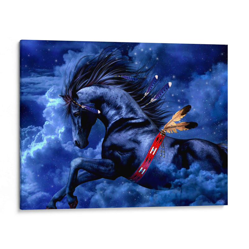 Apache azul | Cuadro decorativo de Canvas Lab