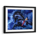 Apache azul | Cuadro decorativo de Canvas Lab