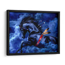 Apache azul | Cuadro decorativo de Canvas Lab