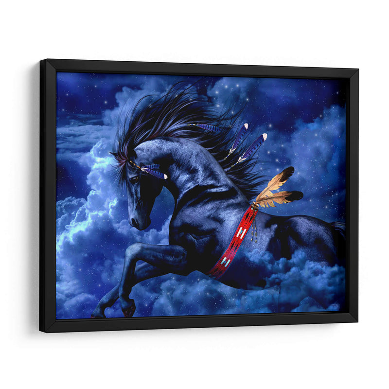 Apache azul | Cuadro decorativo de Canvas Lab