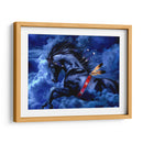 Apache azul | Cuadro decorativo de Canvas Lab