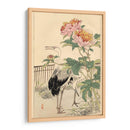 Grúa Y Peonía - Bairei | Cuadro decorativo de Canvas Lab