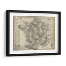 Mapa Antiguo De Francia - Vision Studio | Cuadro decorativo de Canvas Lab