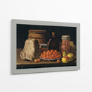 Bodegón con fruta y queso - Luis Meléndez | Cuadro decorativo de Canvas Lab
