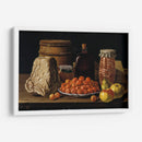 Bodegón con fruta y queso - Luis Meléndez | Cuadro decorativo de Canvas Lab