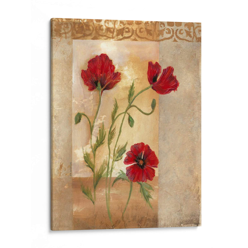 Poppies Rojos Iv - Marianne D. Cuozzo | Cuadro decorativo de Canvas Lab