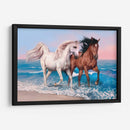 Cabalgando en la playa | Cuadro decorativo de Canvas Lab