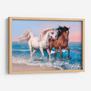Cabalgando en la playa | Cuadro decorativo de Canvas Lab