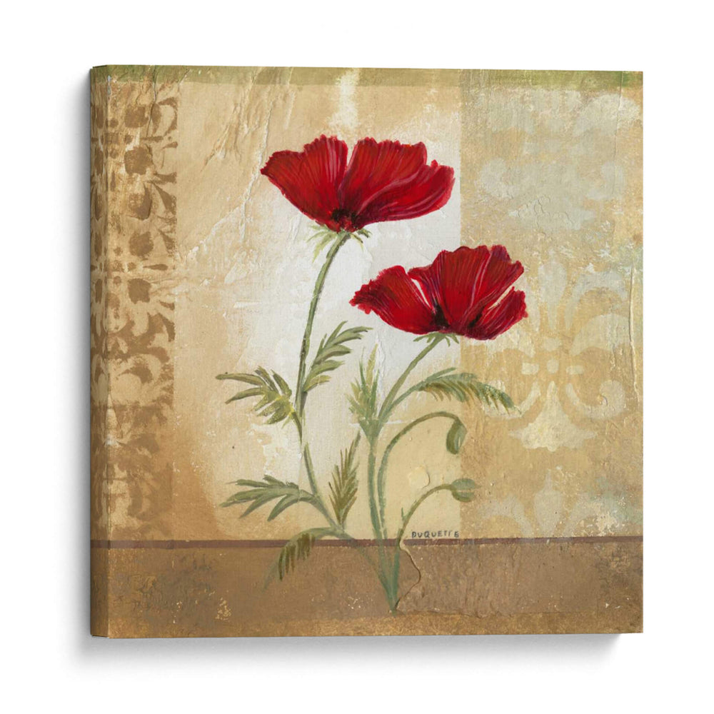 Amapolas Rojas I - Marianne D. Cuozzo | Cuadro decorativo de Canvas Lab