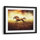 Caballo en el trigal | Cuadro decorativo de Canvas Lab