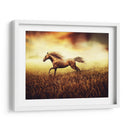 Caballo en el trigal | Cuadro decorativo de Canvas Lab
