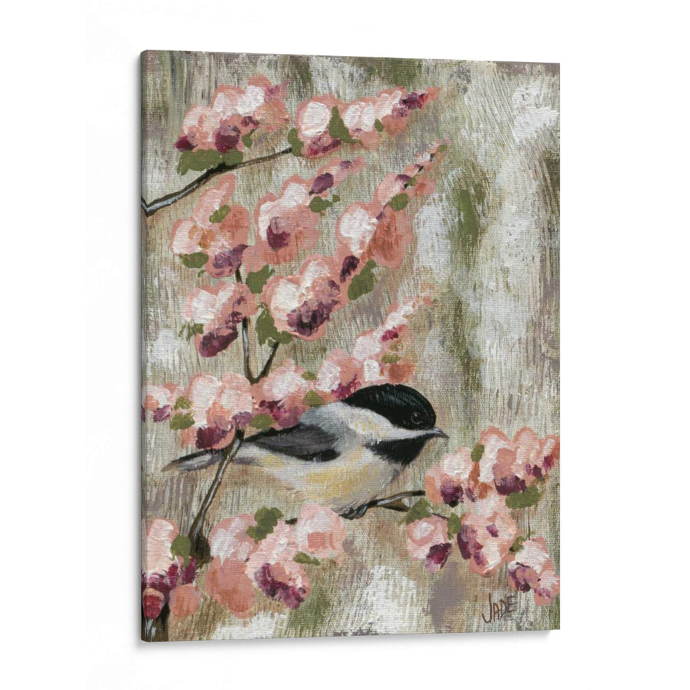 Cereza Flor Pájaro I - Jade Reynolds | Cuadro decorativo de Canvas Lab