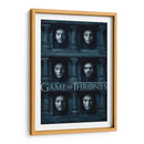 Caras GOT | Cuadro decorativo de Canvas Lab