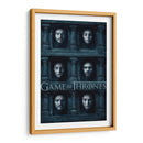 Caras GOT | Cuadro decorativo de Canvas Lab