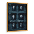 Caras GOT | Cuadro decorativo de Canvas Lab