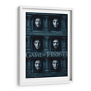 Caras GOT | Cuadro decorativo de Canvas Lab