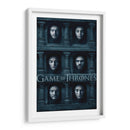 Caras GOT | Cuadro decorativo de Canvas Lab
