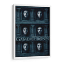 Caras GOT | Cuadro decorativo de Canvas Lab