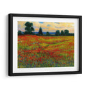 Campo Rojo I - Tim OToole | Cuadro decorativo de Canvas Lab