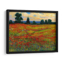 Campo Rojo I - Tim OToole | Cuadro decorativo de Canvas Lab