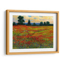 Campo Rojo I - Tim OToole | Cuadro decorativo de Canvas Lab