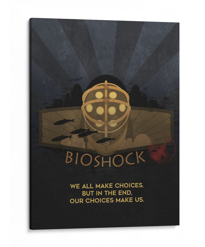 Choices make us | Cuadro decorativo de Canvas Lab