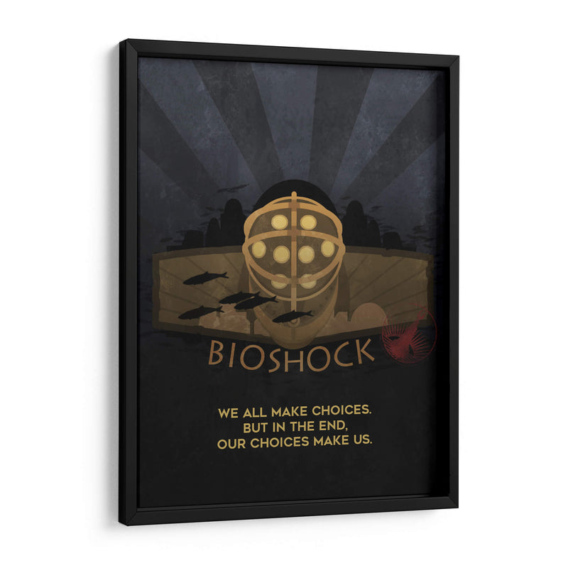 Choices make us | Cuadro decorativo de Canvas Lab