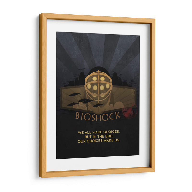 Choices make us | Cuadro decorativo de Canvas Lab