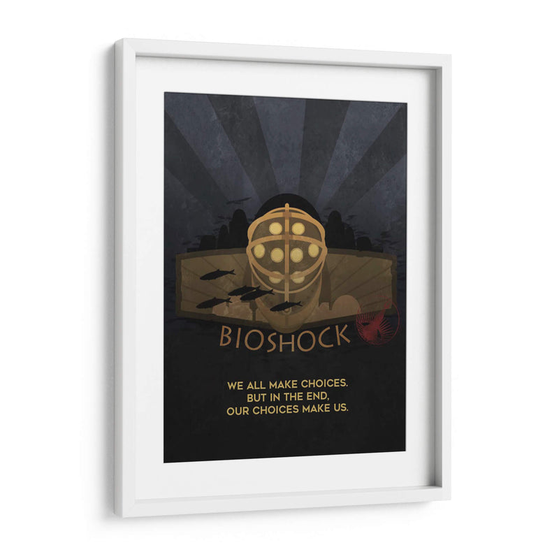 Choices make us | Cuadro decorativo de Canvas Lab