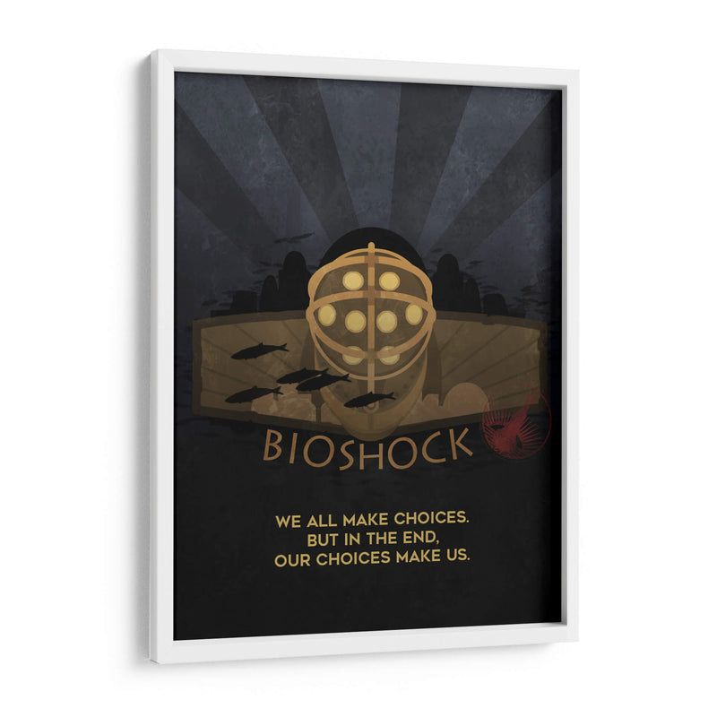 Choices make us | Cuadro decorativo de Canvas Lab