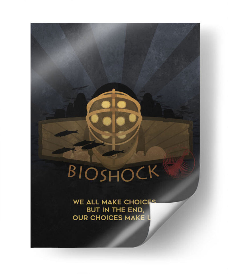 Choices make us | Cuadro decorativo de Canvas Lab