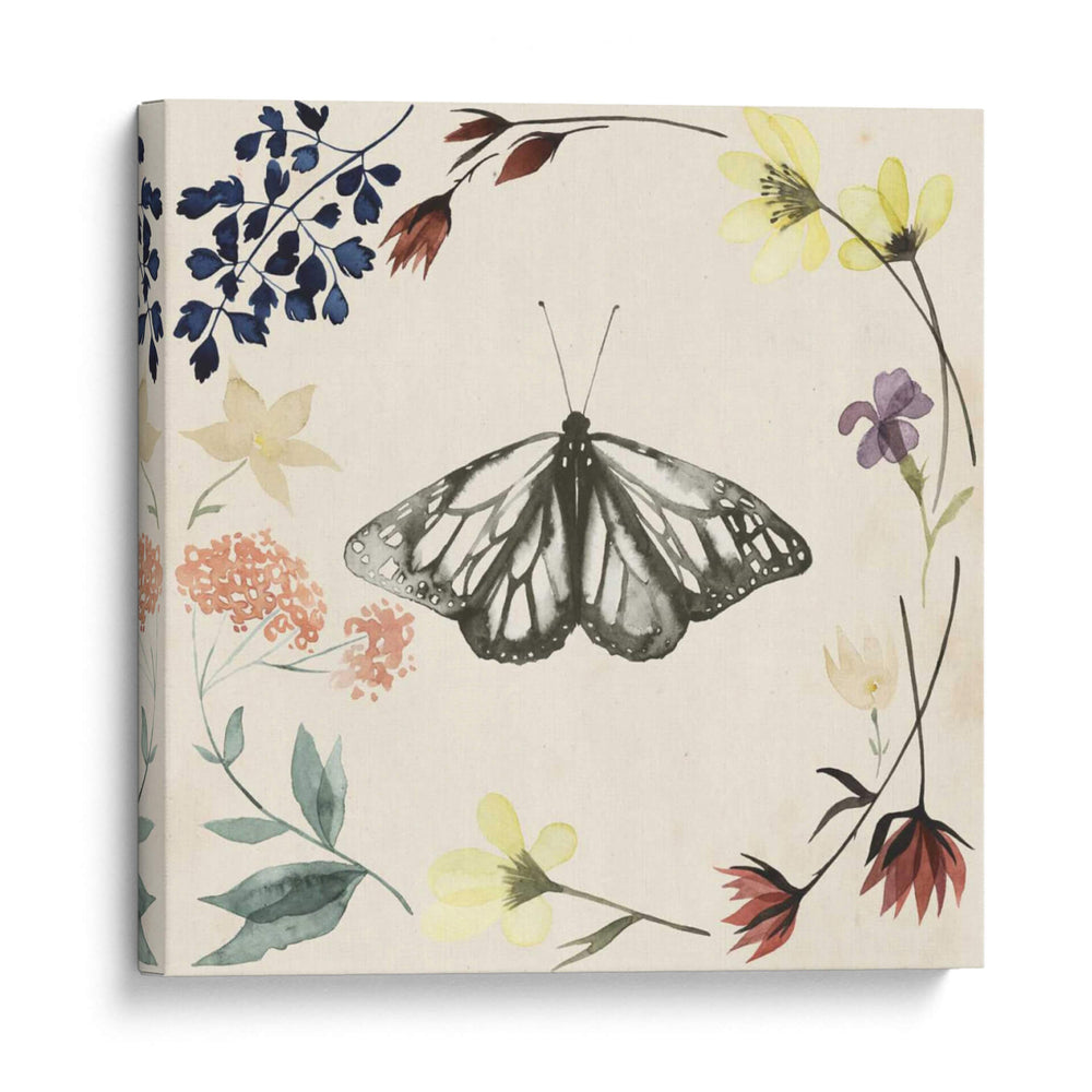 Colección De Flores Presionada E - Grace Popp | Cuadro decorativo de Canvas Lab