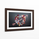 Corazón de pétalos | Cuadro decorativo de Canvas Lab